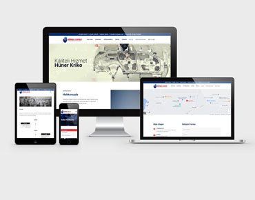 Hüner Kriko Kurumsal Web Sitesi